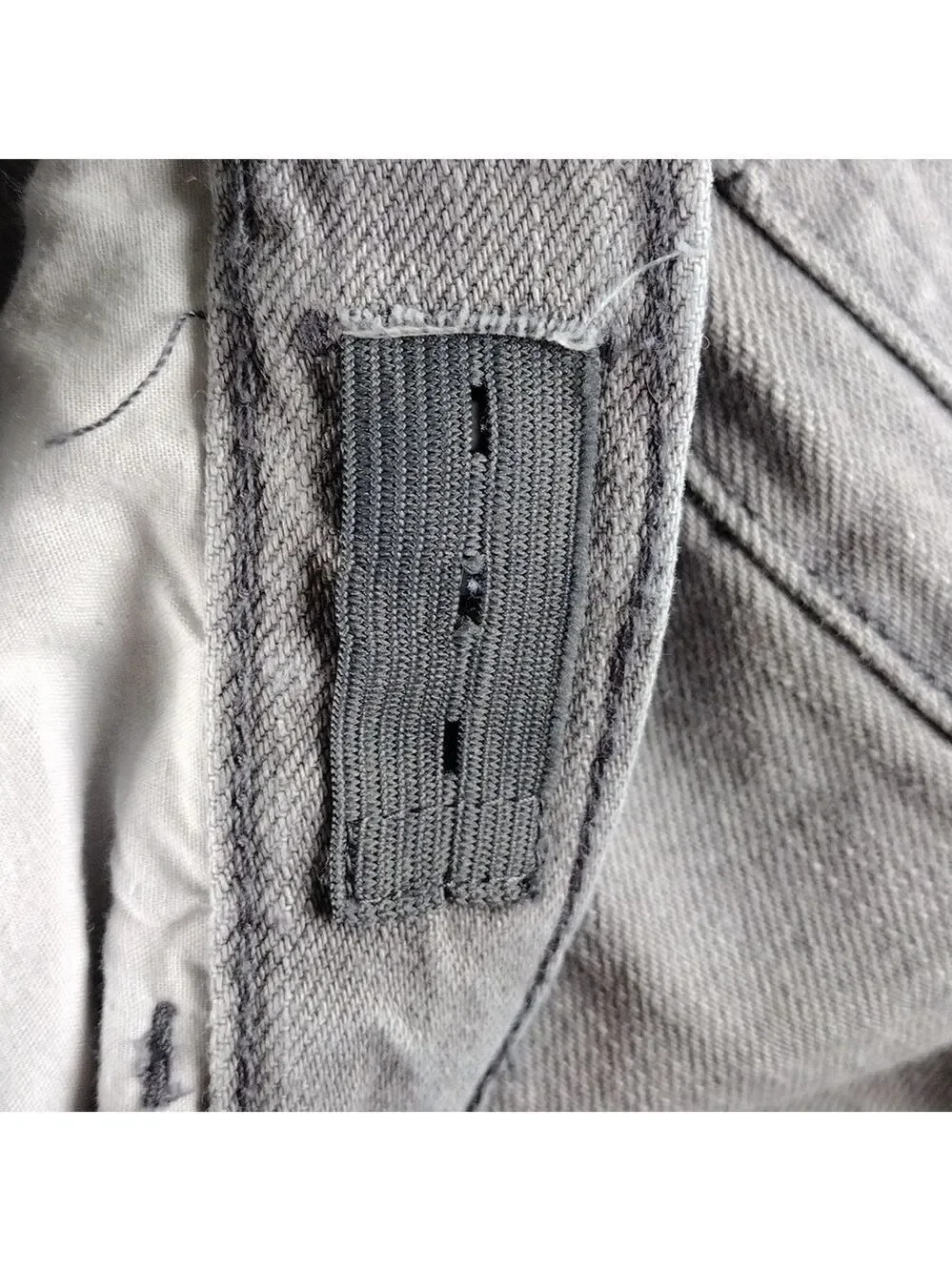 Children's Place Light Grey Skinny Five Pocket Mid Rise Button Zipper Front Jean